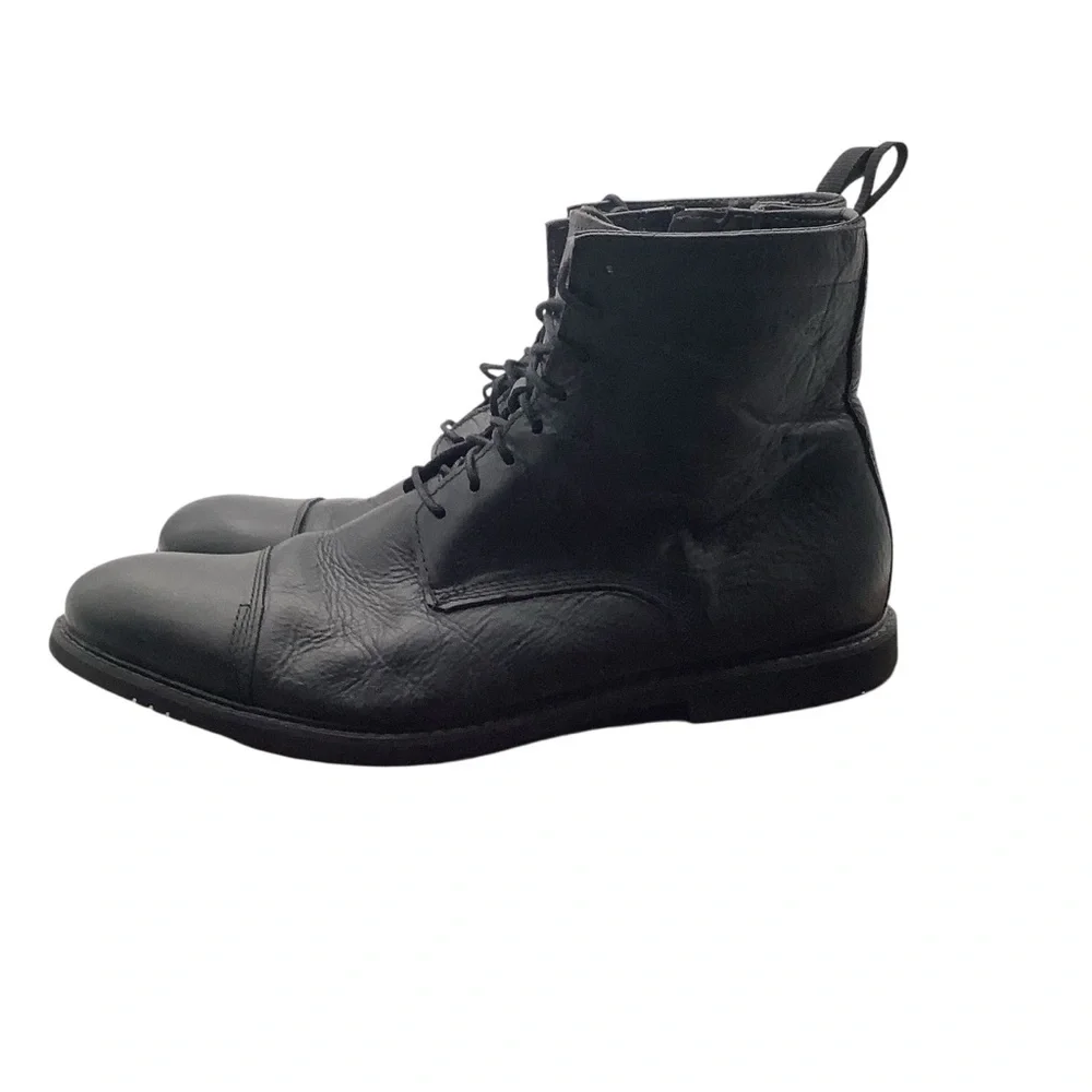 Timberland Black‎ Leather Men's Boots size 13